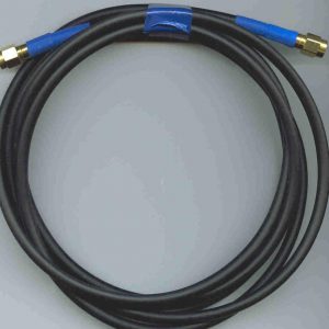 A30A60-195/200-2000, SMA conv male pin, RP-SMA (female pin), 195 Cable, Length = 2m, loss at 2.45GHz < 1.8dB-0