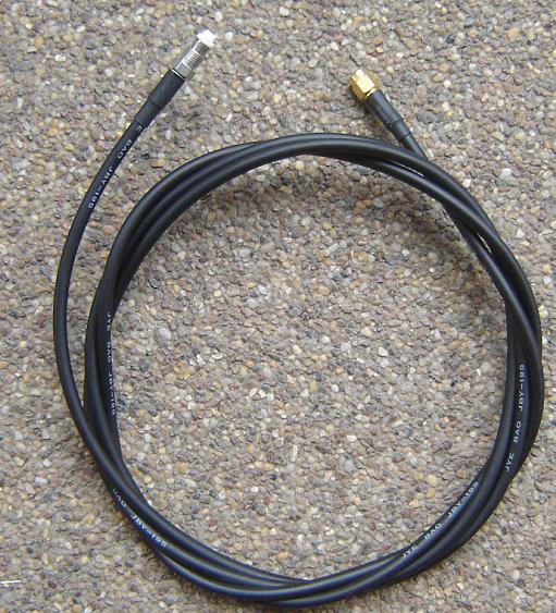 A30FME80-195/200-2000, SMA conv male pin, FME (fem pin), 195 Cable, Length = 2m, loss at 2.45GHz < 1.8dB-0