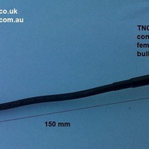 TNC Bulkhead Conventional Female to SMA Conv. Male RA low loss 200 cable 150mm-0