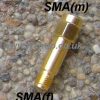 JyeBao Adapter - SMA Plug (Male pin) to SMA Jack (Female pin) - Long Version AD-A3A8-L-0