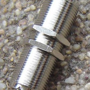 Adapter - UHF Jack (Female pin) to UHF Jack (Female pin) - Bulkhead Version CH-MJ-MJ-BH-0
