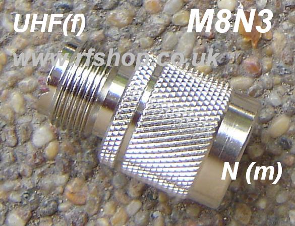 AD-M8N3, UHF (f) to N (m)-0