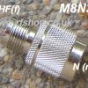 Adapter - UHF Jack (Female pin) to N Plug (Male pin) CH-MJ-NP-0