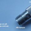 Adapter - N Plug (Male pin) to HN Jack (Female pin) AD-N3HN8-0
