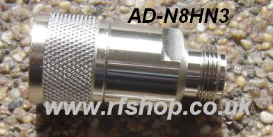 AD-N8HN3, HN male adapter to N female -0