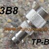 JyeBao Adapter - BNC Jack (Female pin) to TNC Plug (Male pin) AD-B8T3-0