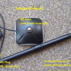 Antenna, 2.4GHz. 7dBi, RP-SMA, Mag Mount-0