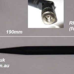 Aerial Antenna RP-SMA Connector 2dBi gain Rubber Ducky 900MHz-0