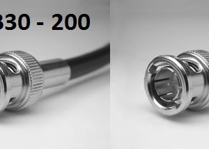 BNC Plug to BNC Plug, 200 series cable, 5m B30B30-200-5000-0