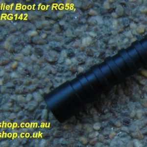 Boot-RG58, Boot, Strain Relief, Fits Most RG58, 195, crimp type conns-0
