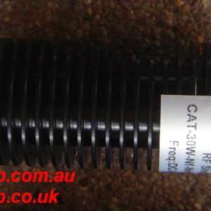 Attenuators, High Power, Coaxial, N type, 30W DC - 3GHz, 30dB, CAT-30W-Nf-Nm-3G-30dB-0