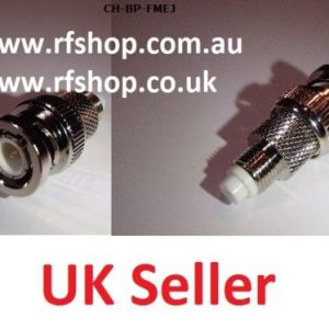 Adapter - BNC Plug (male) to FME Jack (female) CH-BP-FMEJ-0