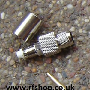 Which connector fits which cable? - RFShop UK - Explore essential RF components including SMA, BNC, N-Type, MMCX, and Microdot connectors — plus made‑to‑order coaxial cable assemblies. Same‑day dispatch on stocked items; 2–4 day builds for small runs. FME Jack (Female pin) suit LMR400 / RG213 -0