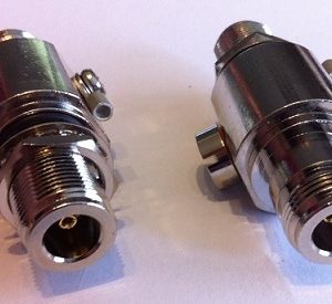 Lightning Protector - N Jack to Bulkhead N Jack, up to 6 GHz CH-LP-N80N85-6-0