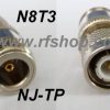 adaptor, N jack female pin to TNC plug, male pin CH-NJ-TP-0