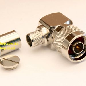 Which connector fits which cable? - RFShop UK - Explore essential RF components including SMA, BNC, N-Type, MMCX, and Microdot connectors — plus made‑to‑order coaxial cable assemblies. Same‑day dispatch on stocked items; 2–4 day builds for small runs. N Plugs, male pin,Cmp, RA, Fits LMR400, RG213, RG214-0