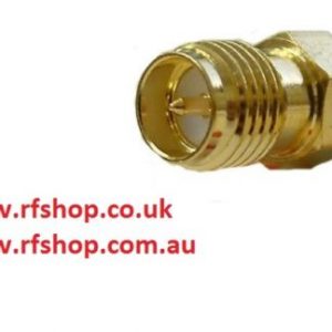 RP-SMA Connector, male inner pin, jack, RG58, LMR195, crimp CH-RAJ-58-0