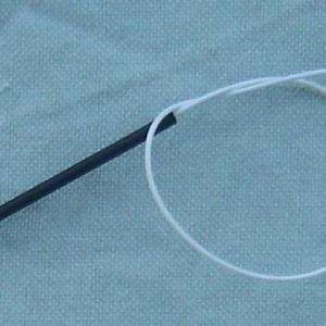 WFLMMCX85-0.8mm-200, WFL, MMCX jack BH, 0.8mm Cable, Length = 200mm-0