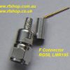 F3100A-0058 , F connector, male, RG58-0