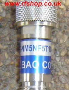 FAT-NM5NF5T10G2W10, N attenuator, 10 dB, 10GHz, 2W-0