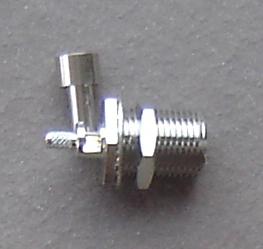 FME Bulkhead Plug (Male pin) suit RG316 / RG174-0