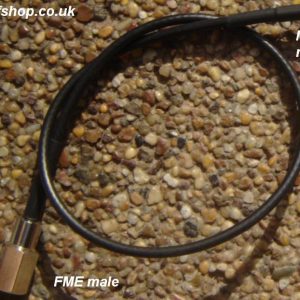 FME30MMCX30-174-300, FME (male) Plug, MMCX Plug, RG174 Cable, Length = 300mm-0