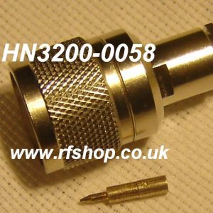Which connector fits which cable? - RFShop UK - Explore essential RF components including SMA, BNC, N-Type, MMCX, and Microdot connectors — plus made‑to‑order coaxial cable assemblies. Same‑day dispatch on stocked items; 2–4 day builds for small runs. HN3200-0058, HN Connector RG58-0