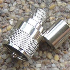 UHF Plug, male PL259, Crimp, Fits LMR400, RG214, RG213 CH-UHFP-400-0