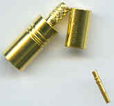 MCX8100-0316, MCX connector, fem pin, RG316 , Crimp-0