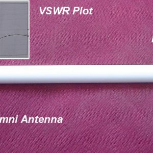 7dBi 2.45 GHz Mini Omni with N Plug MOA-2450-07N-M-0