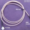 N male to SMA male , RG142 cable, 1 metre N30A30-142-1000-0
