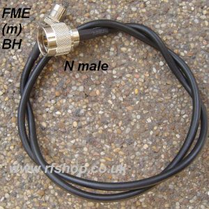 N Plug to FME Bulkhead Plug, 200 series cable, 700mm N30FME35-200-700-0