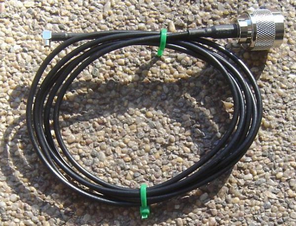 N Plug to Right Angle MC Plug, 100 series cable, 1.5m N30MC39-100-1500-0