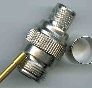 Which connector fits which cable? - RFShop UK - Explore essential RF components including SMA, BNC, N-Type, MMCX, and Microdot connectors — plus made‑to‑order coaxial cable assemblies. Same‑day dispatch on stocked items; 2–4 day builds for small runs. N8100-L400, N connector, fem pin, LR400, crimp-0