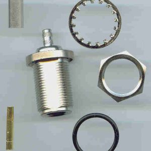Which connector fits which cable? - RFShop UK - Explore essential RF components including SMA, BNC, N-Type, MMCX, and Microdot connectors — plus made‑to‑order coaxial cable assemblies. Same‑day dispatch on stocked items; 2–4 day builds for small runs. N8105-L240, N connector, fem pin, panel mount, 240, crimp-0