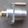 N8346-0250, N connector, fem pin, panel mount, 1/4" 0.250 semi rigid, solder-0