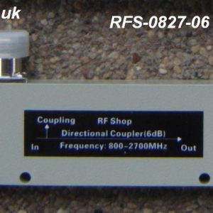 Coaxial Directional Coupler RFS-0827-06