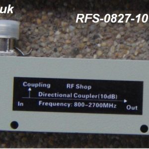 Coaxial Directional Coupler RFS-0827-10-0
