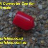 Plastic Cap SMA fits plug (male) SMA30DP-RED-0