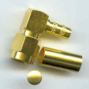 Which connector fits which cable? - RFShop UK - Explore essential RF components including SMA, BNC, N-Type, MMCX, and Microdot connectors — plus made‑to‑order coaxial cable assemblies. Same‑day dispatch on stocked items; 2–4 day builds for small runs. SMA3100-9058, SMA Connector, Right Angle RG58, conventional male pin-0