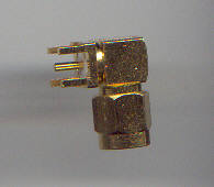 SMA3400-9000, SMA Connector male pin RA-0