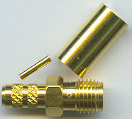 SMA8100-0058, SMA Connector, RG58, LMR195,conventional fem pin-0