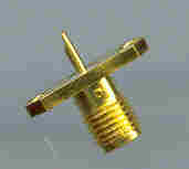 SMA862A-0000, SMA Connector fem pin-0