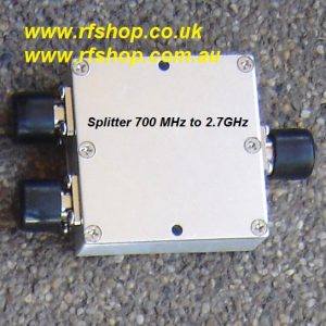 SP-0727-01, 700MHz to 2.7 GHz 2 way Splitter, N(f) conns-0