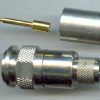 TNC connector, male pin, fits LMR400, crimp, TC-400-TM equiv, TNC3100-L400-0