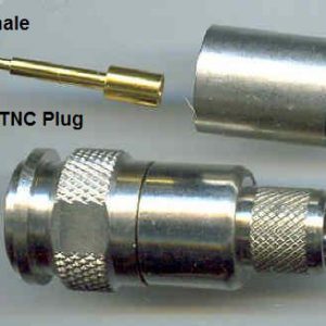 Which connector fits which cable? - RFShop UK - Explore essential RF components including SMA, BNC, N-Type, MMCX, and Microdot connectors — plus made‑to‑order coaxial cable assemblies. Same‑day dispatch on stocked items; 2–4 day builds for small runs. TNC6100-L400, RP-TNC Plug (fem pin), LR400, crimp-0