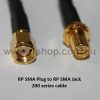 RP-SMA male to RP-SMA female ext lead Coaxial Cable Assembly 2metres Low Loss-0