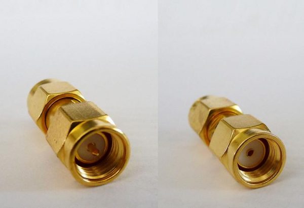 Adapter - SMA Plug (Male pin) to RP SMA Plug (Female pin) CH-AP-RAP-0
