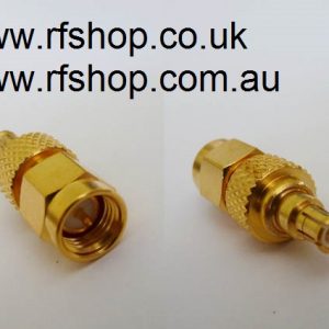 Adapter - SMA Plug (Male pin) to MCX Plug (Male pin) CH-AP-MCXP-0