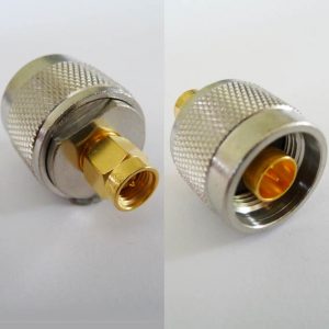 Adapter - SMA Plug (Male pin) to N Plug (Male pin)-0